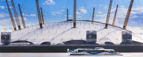 MBNA Thames Clippers Aurora at The O2