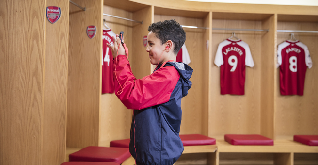 Emirates Stadium Tour Changing Rooms