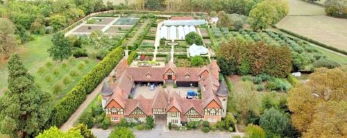 Eythrope walled garden tour Waddesdon Manor