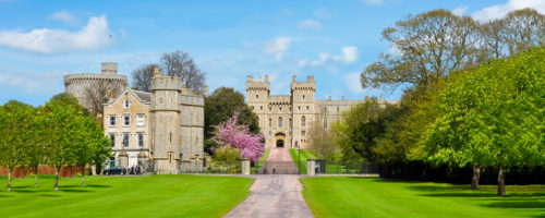 Princess Eugenie wedding outfits on display at Windsor Castle