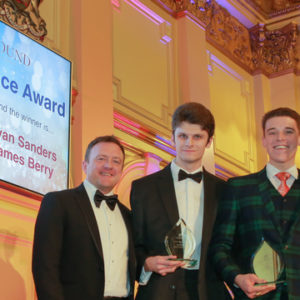 UKinbound Young Excellence Award winners James Berry Ryan Sanders