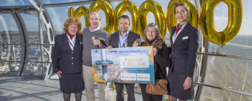 British Airways i360 welcomes one millionth visitor