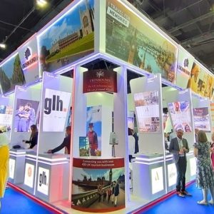 UKinbound stand Arabian Travel MarketUKinbound stand Arabian Travel Market