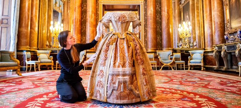 Queen Victoria Buckingham Palace Exhibition Stuart Ball costume