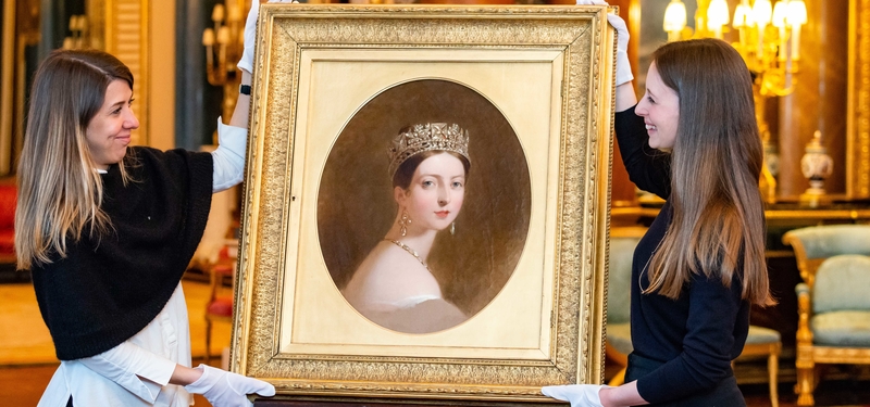 Queen Victoria Buckingham Palace exhibition Thomas Sully portrait