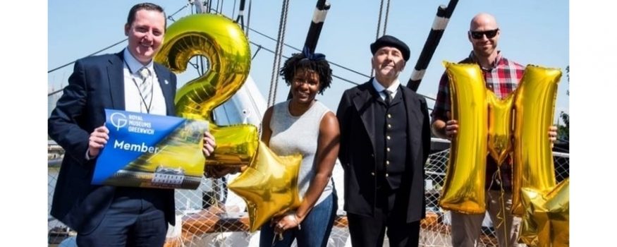 Cutty Sark welcomes two millionth visitor