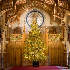 Christmas royal residences