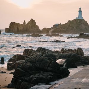 Jersey coast lighthouse