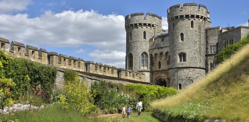 Windsor Castle Moat Garden