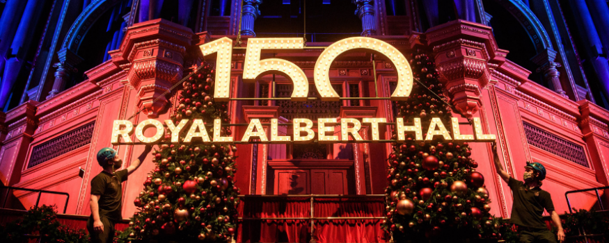 Royal Albert Hall 150th anniversary