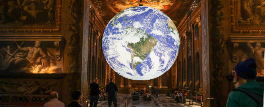 Gaia installation returns to the Old Royal Naval College 