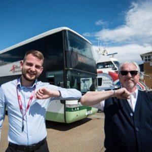 Hovertravel partners with Seaview Services to offer guided coach tours
