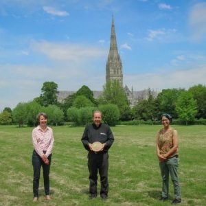 Salisbury Cathedral becomes the first cathedral in the country to receive an Eco-Church Gold award