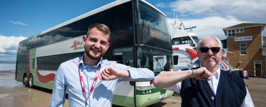 Hovertravel partners with Seaview Services to offer guided coach tours