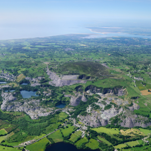 The Nantlle Valley Slate Quarry Landscape