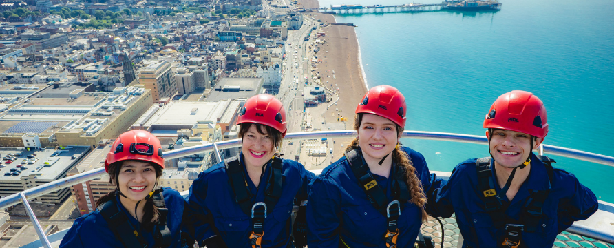 British Airways i360 offers new Tower Top Climb experience