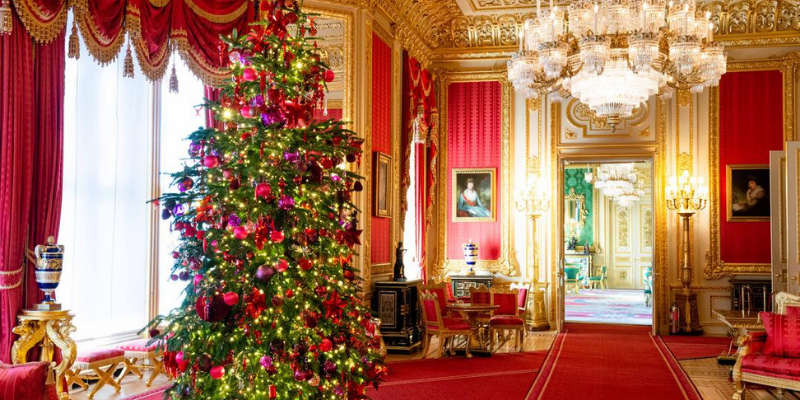 Christmas Windsor Castle Semi State Rooms
