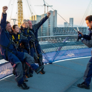 Up at the O2 celebrates