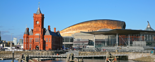 Cardiff Bay Wales Blue Badge Guides