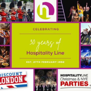 Hospitality Line 30 years