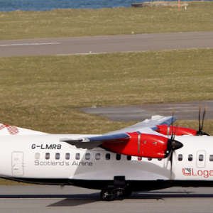 Loganair plane