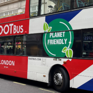 Tootbus Sustainability Bus