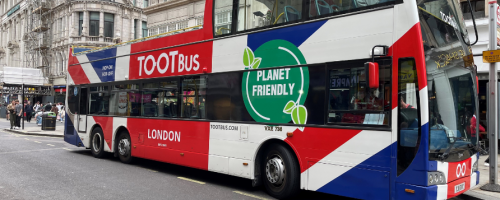 Tootbus Sustainability Bus