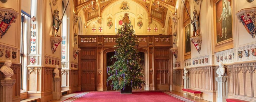 Windsor Castle Christmas Display 2022