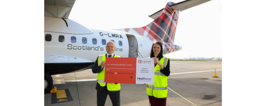 Loganair Heathrow Route Launch