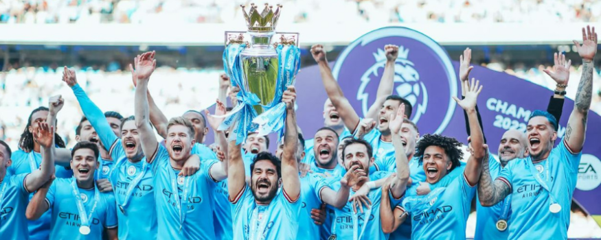 Manchester City Premier League Winners