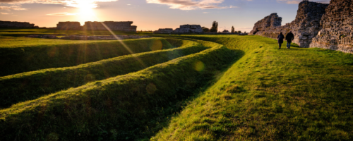 English Heritage Richborough Roman Fort and Amphitheatre