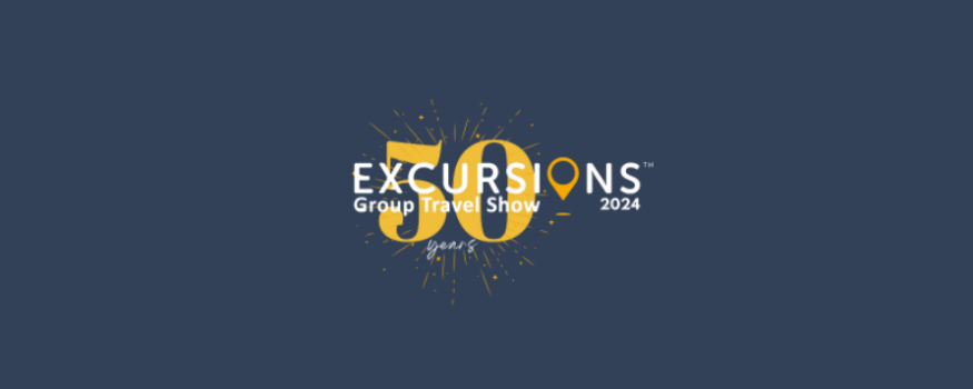 Excursions 2024 Travel Show Logo