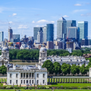 Greenwich London Skyline