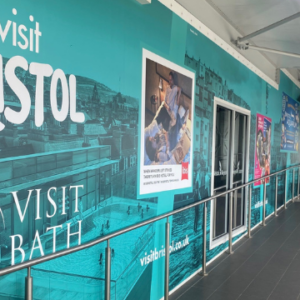 Visit West Mural Bristol Airport