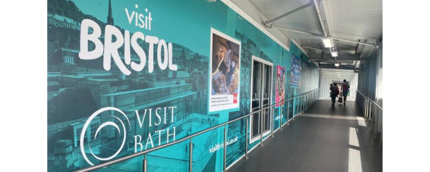 Visit West Mural Bristol Airport
