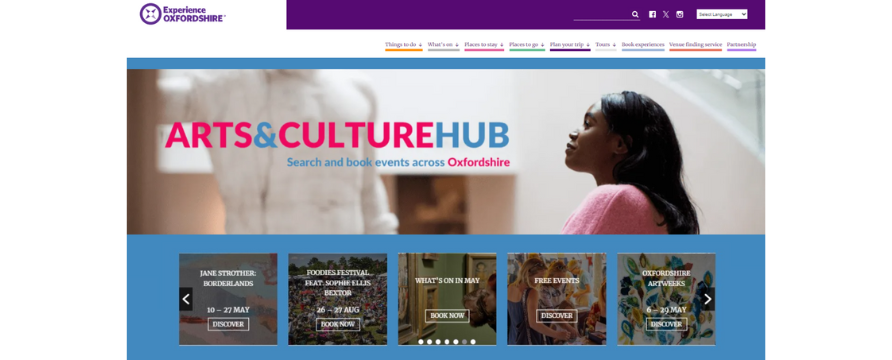 Experience Oxfordshire Arts&CultureHub