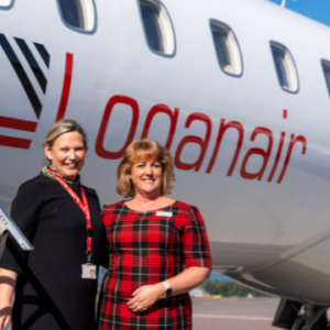 Loganair Norway Anniversary