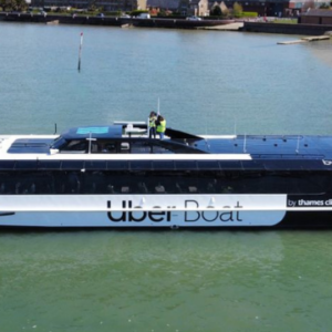 Uber Boat by Thames Clippers Earth Clipper