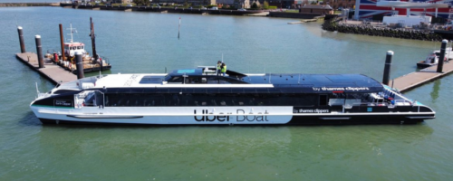 Uber Boat by Thames Clippers Earth Clipper