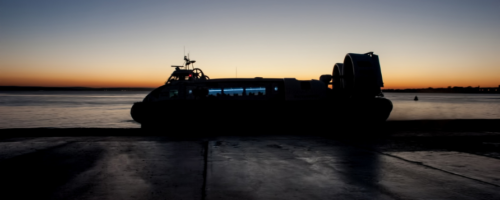 Hovertravel night flights