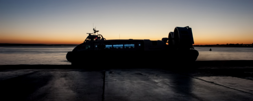 Hovertravel night flights