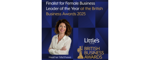 Little's Heather Matthews British Business Awards